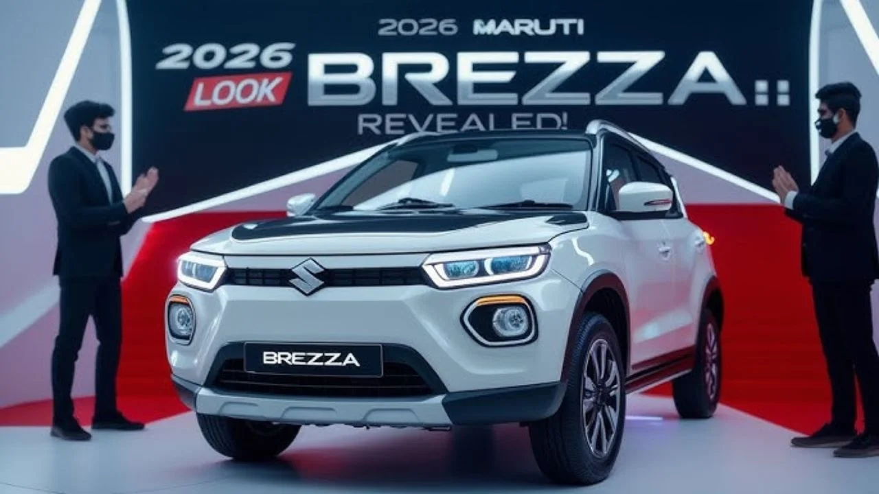 Maruti Brezza 2025 New Model Launch With Bold Compact SUV Styling, Advanced Features and Hybrid Engine